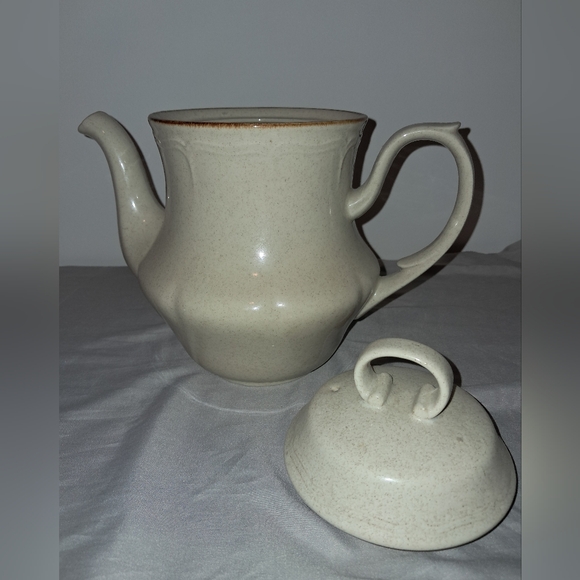 Vintage Hearthside Stoneware Baroque Coffee Teapot Hand Painted JAPAN - Picture 3 of 6